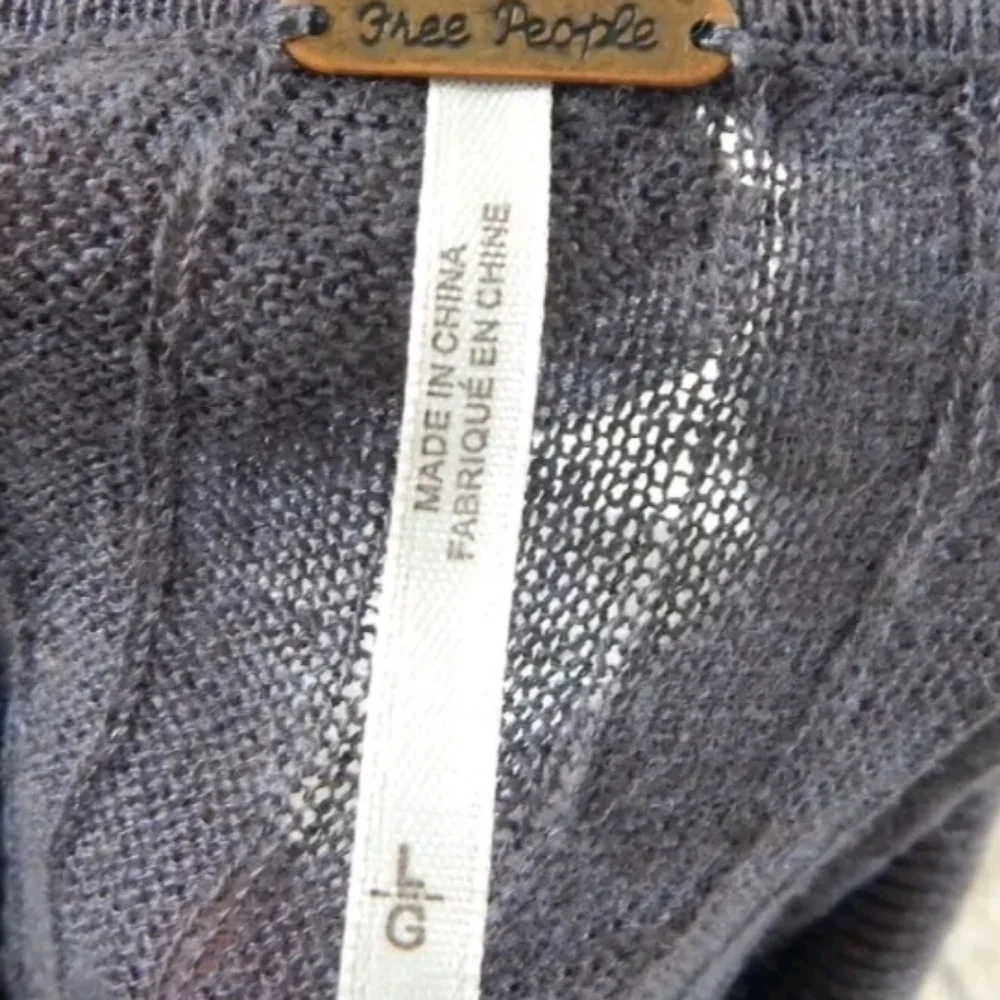 Free People Betty Tie Front Sweater